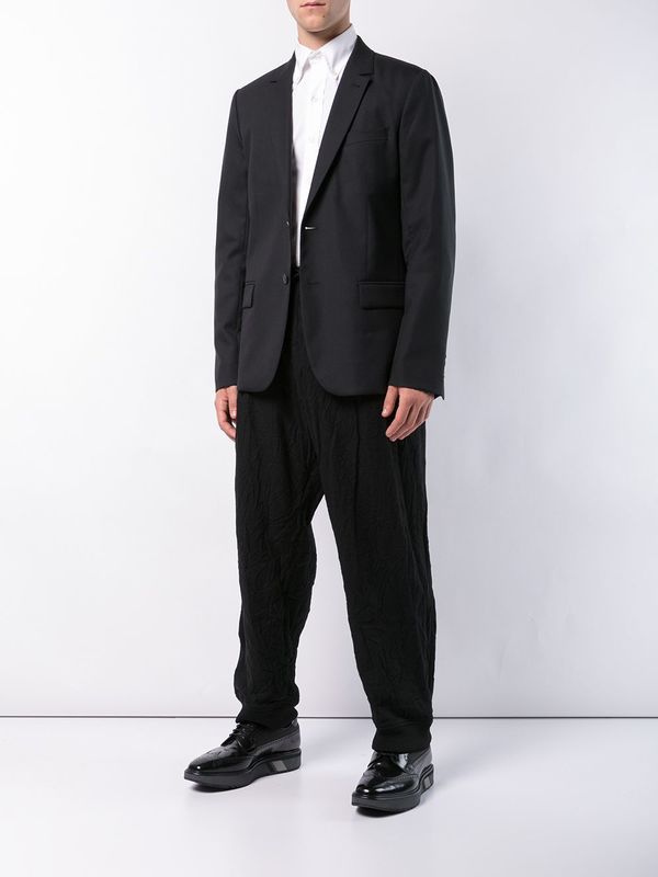 Black Bottom Ribbed Pant Black Bottom Ribbed Pant