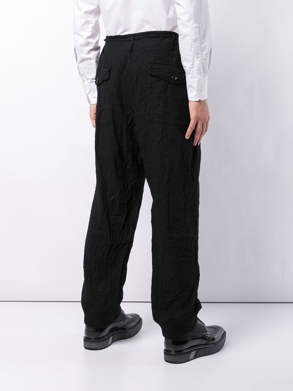 Black Bottom Ribbed Pant Black Bottom Ribbed Pant