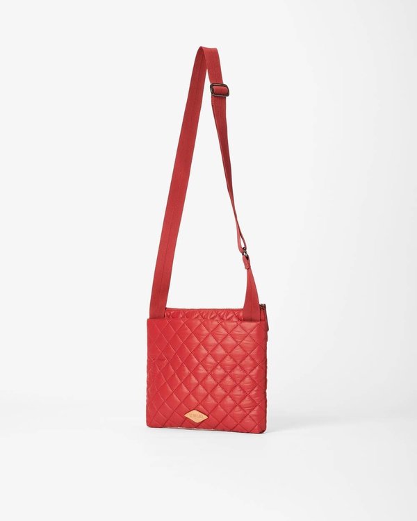 MZ Wallace Metro Flat Crossbody - Red Dahlia MZ Wallace Metro Flat Crossbody - Red Dahlia