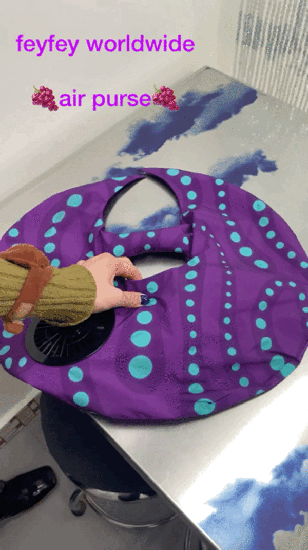 (Pre-order)0x0 100% AIR Purse - VIOLET SEED (Pre-order)0x0 100% AIR Purse - VIOLET SEED