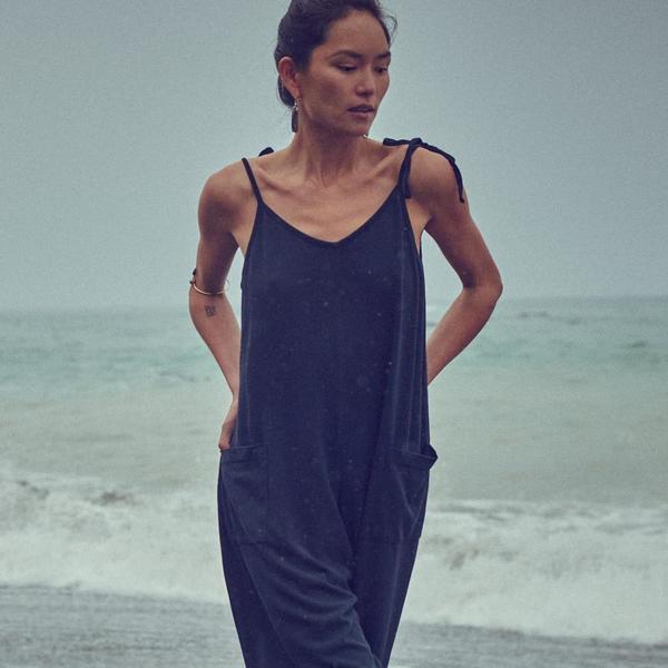 Jungmaven Sespe Pant Romper - Black Jungmaven Sespe Pant Romper - Black