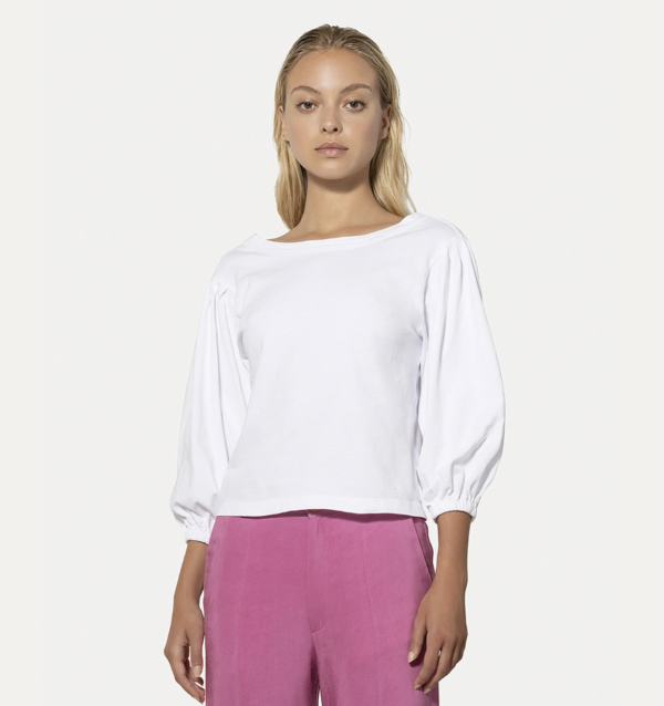 Forte Forte 8109_My T-Shirt - Bianco Forte Forte 8109_My T-Shirt - Bianco