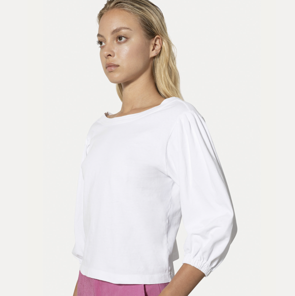 Forte Forte 8109_My T-Shirt - Bianco Forte Forte 8109_My T-Shirt - Bianco
