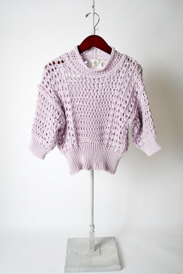 Forte Forte 8124_My Knit sweater - Lilac Forte Forte 8124_My Knit sweater - Lilac