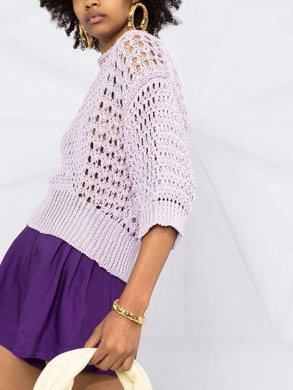Forte Forte 8124_My Knit sweater - Lilac Forte Forte 8124_My Knit sweater - Lilac