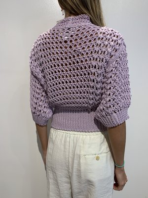 Forte Forte 8124_My Knit sweater - Lilac Forte Forte 8124_My Knit sweater - Lilac