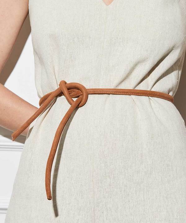 Ceri Hoover LINE BELT - COGNAC Ceri Hoover LINE BELT - COGNAC