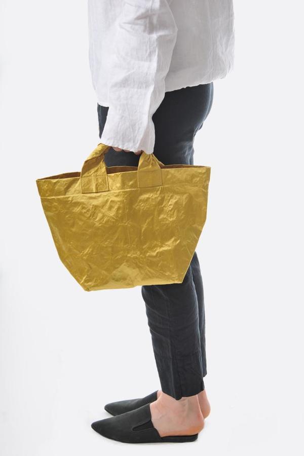 Zilla Medium Satin Shopper - Dusty Yellow Zilla Medium Satin Shopper - Dusty Yellow