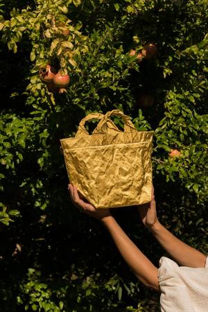 Zilla Medium Satin Shopper - Dusty Yellow Zilla Medium Satin Shopper - Dusty Yellow