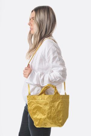 Zilla Medium Satin Shopper - Dusty Yellow Zilla Medium Satin Shopper - Dusty Yellow