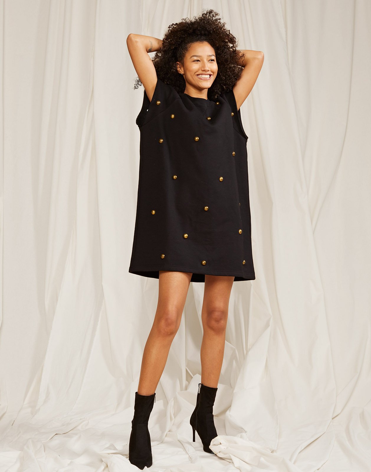 Cynthia Rowley Chase Studded Dress 