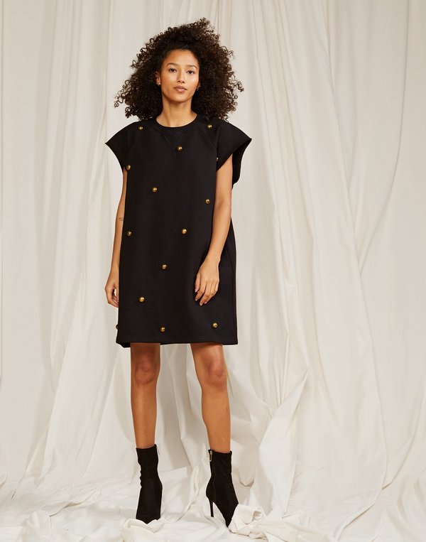 Cynthia Rowley Chase Studded Dress 