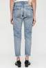 MOUSSY Keller Tapered Jeans - Light Blue - Thumbnail 4