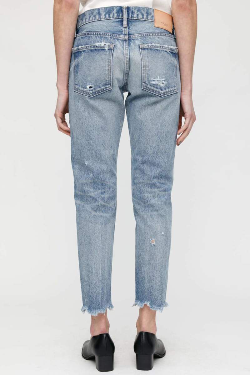 MOUSSY Keller Tapered Jeans - Light Blue