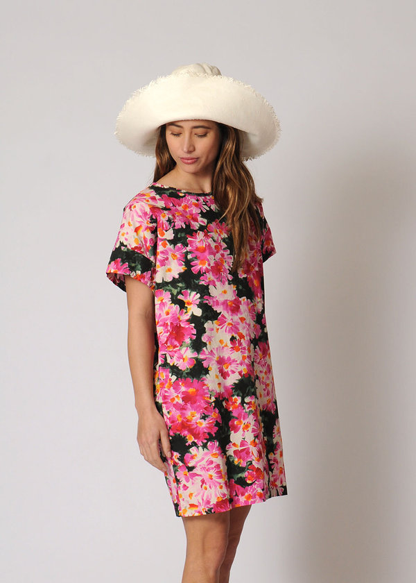 Conifer Mini Pullover Dress - Floral Conifer Mini Pullover Dress - Floral
