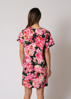 Conifer Mini Pullover Dress - Floral Conifer Mini Pullover Dress - Floral