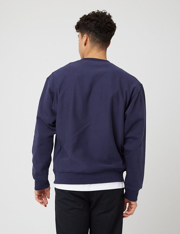 Carhartt-WIP American Script Sweatshirt - Space Carhartt-WIP American Script Sweatshirt - Space