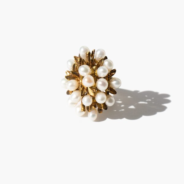 Kindred Black And Beautiful The Bare Boughs ring - 14k gold Kindred Black And Beautiful The Bare Boughs ring - 14k gold