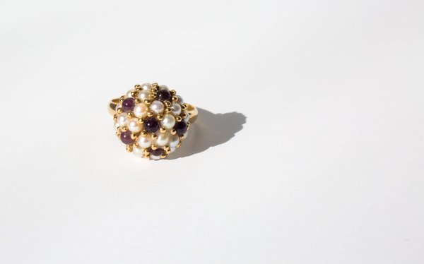 Kindred Black Burville Ring - 14k gold Kindred Black Burville Ring - 14k gold