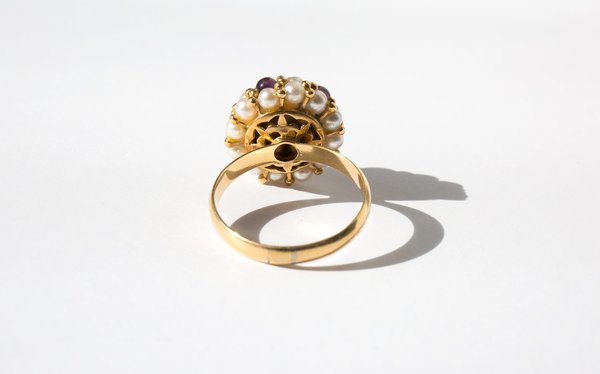 Kindred Black Burville Ring - 14k gold Kindred Black Burville Ring - 14k gold