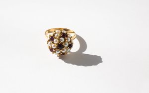 Kindred Black Burville Ring - 14k gold Kindred Black Burville Ring - 14k gold