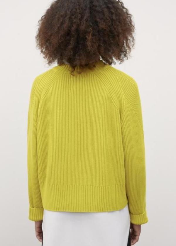 Henri Crew Sweater - Acid Yellow Henri Crew Sweater - Acid Yellow
