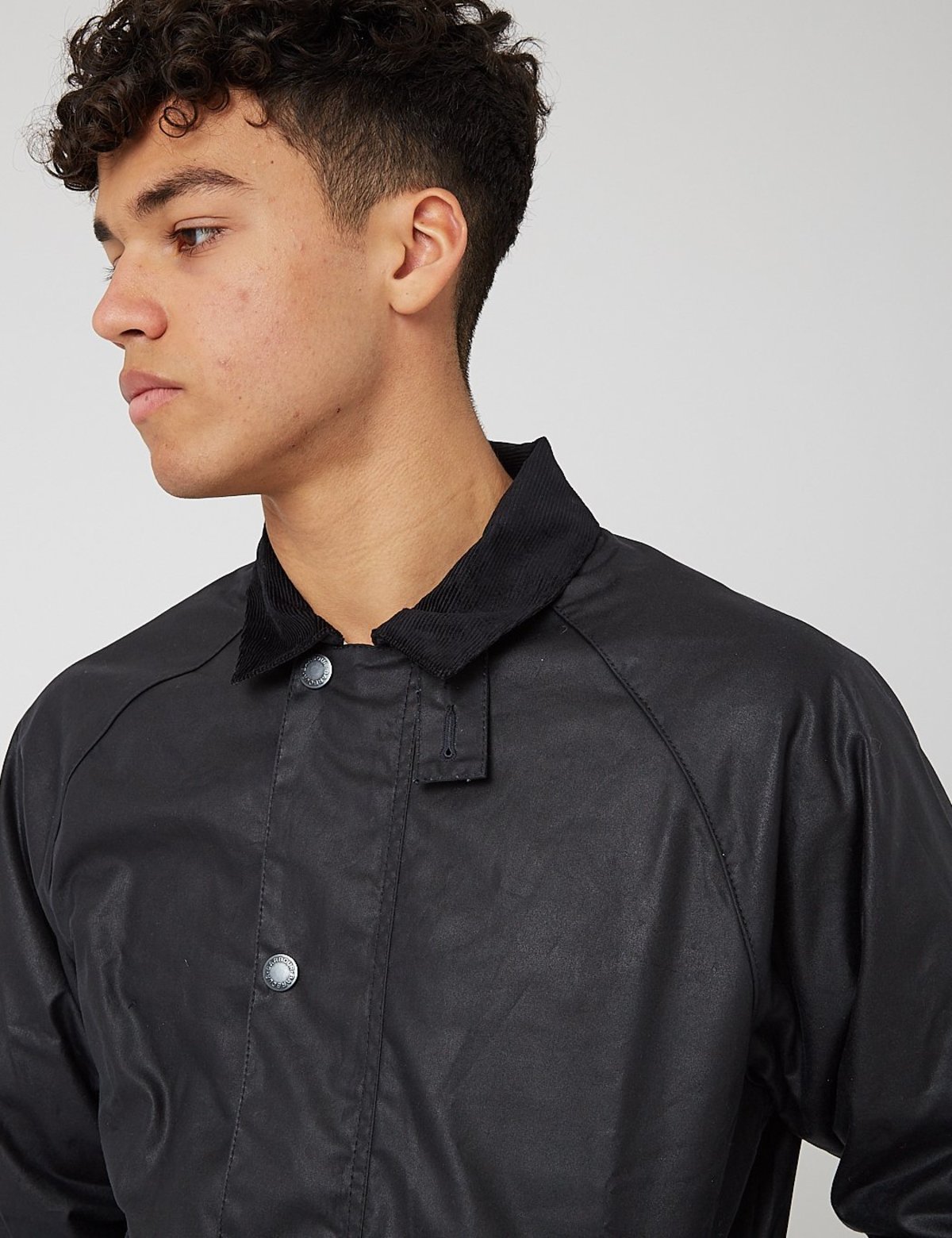 Barbour Gelbin Wax Jacket Navy Blue Garmentory