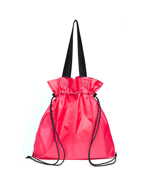Y's Ripstop Nylon Logo Knapsack bag - Pink Y's Ripstop Nylon Logo Knapsack bag - Pink