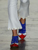 Anna K Kick-Flare Pants with Pearl Hem - White - Thumbnail 2
