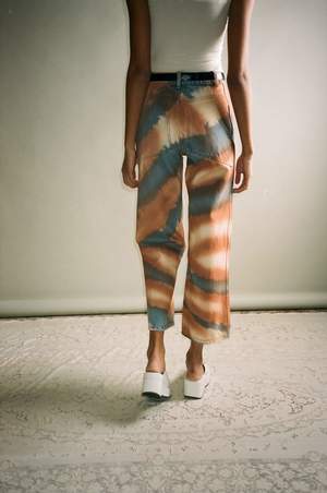 ECKHAUS LATTA Dune Spray Wide Leg Jean ECKHAUS LATTA Dune Spray Wide Leg Jean