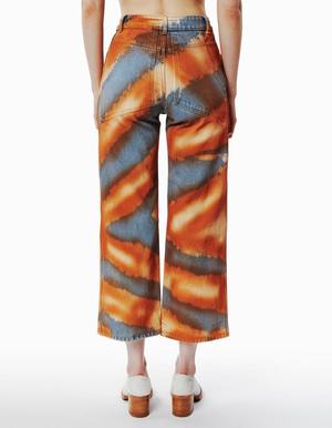 ECKHAUS LATTA Dune Spray Wide Leg Jean ECKHAUS LATTA Dune Spray Wide Leg Jean
