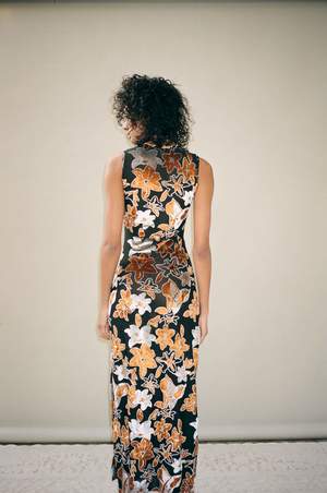 ECKHAUS LATTA Floral Shrunk Dress ECKHAUS LATTA Floral Shrunk Dress