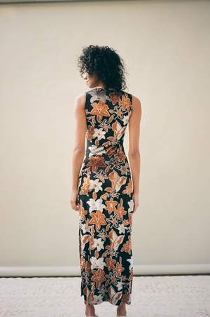 ECKHAUS LATTA Floral Shrunk Dress ECKHAUS LATTA Floral Shrunk Dress