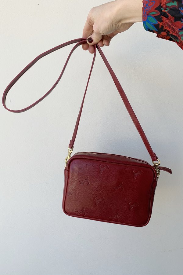Clare V. Midi Sac - Oxblood Rustic Clare V. Midi Sac - Oxblood Rustic