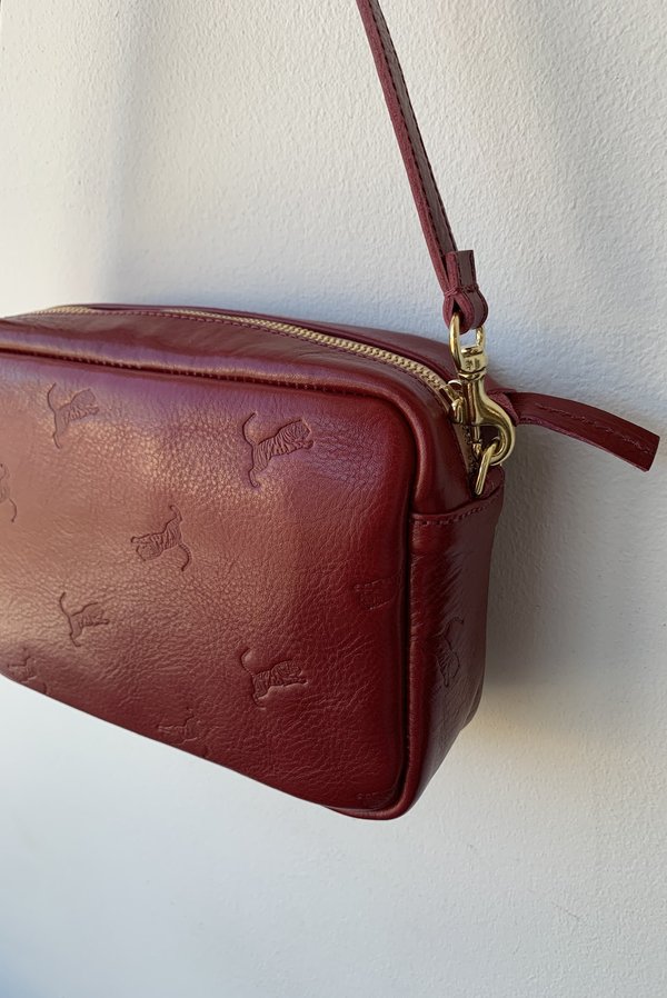 Clare V. Midi Sac - Oxblood Rustic Clare V. Midi Sac - Oxblood Rustic
