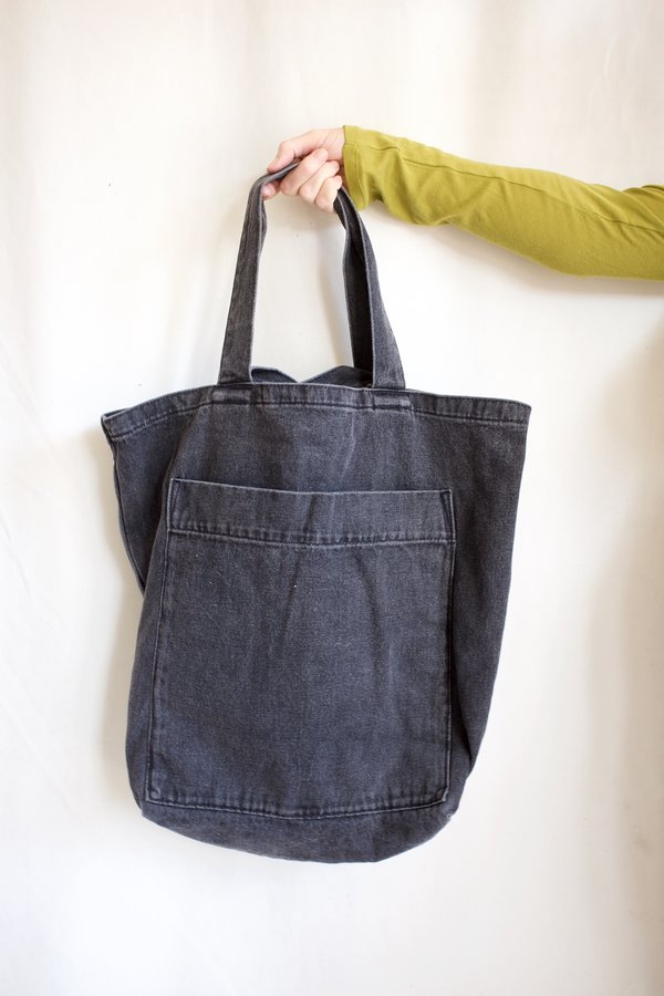 BAGGU Giant Pocket Tote - Black BAGGU Giant Pocket Tote - Black