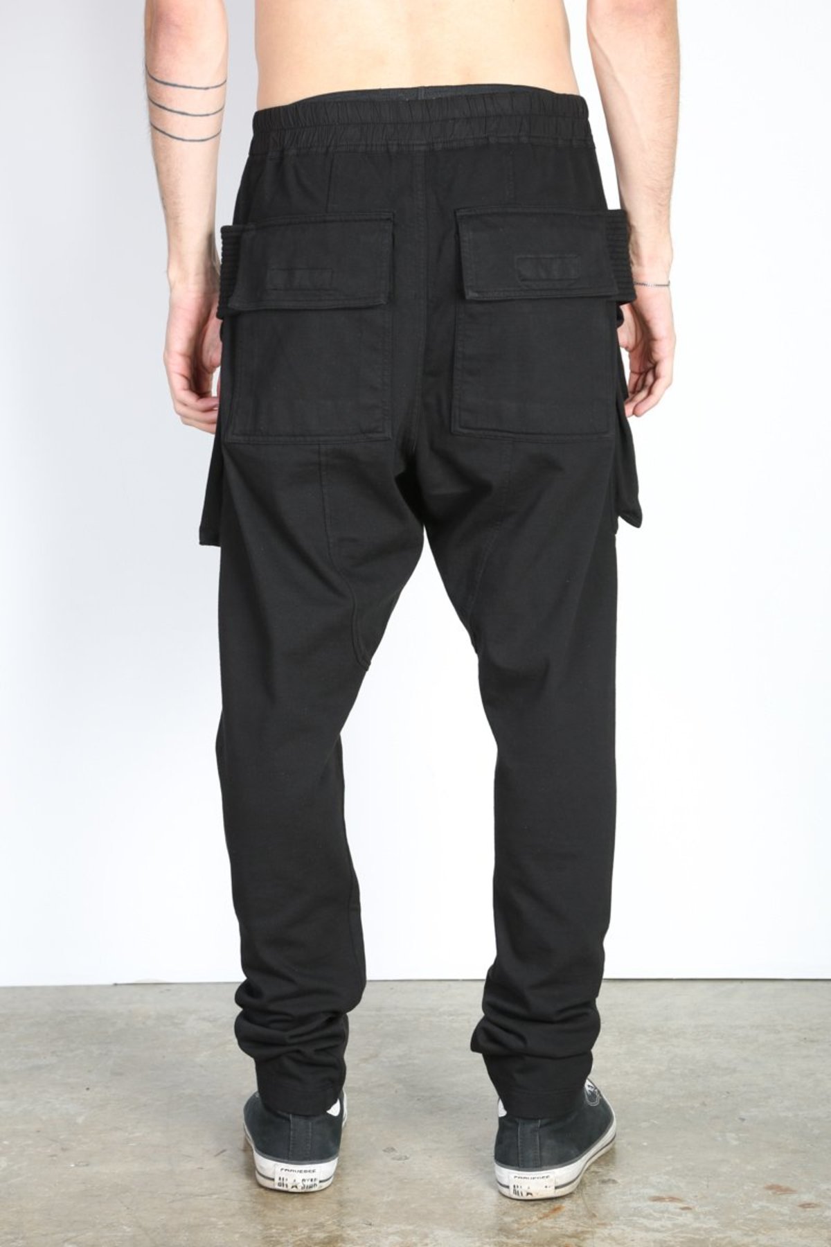 Rick Owens Creatch Cargo - Black | Garmentory