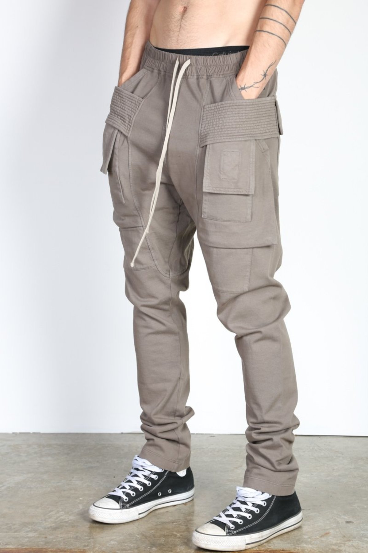 Rick Owens Creatch Cargo - Dust | Garmentory