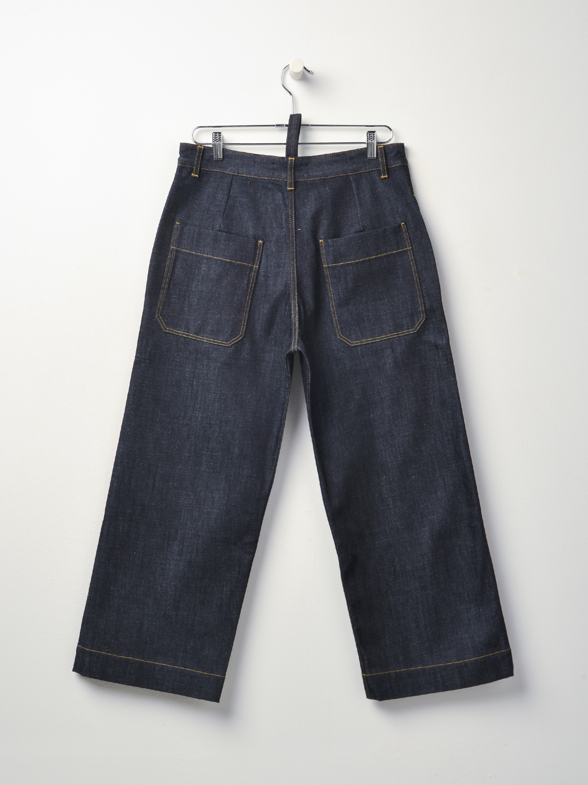 Studio Nicholson Selvedge Denim Pants - Suede-head Slack Indigo 