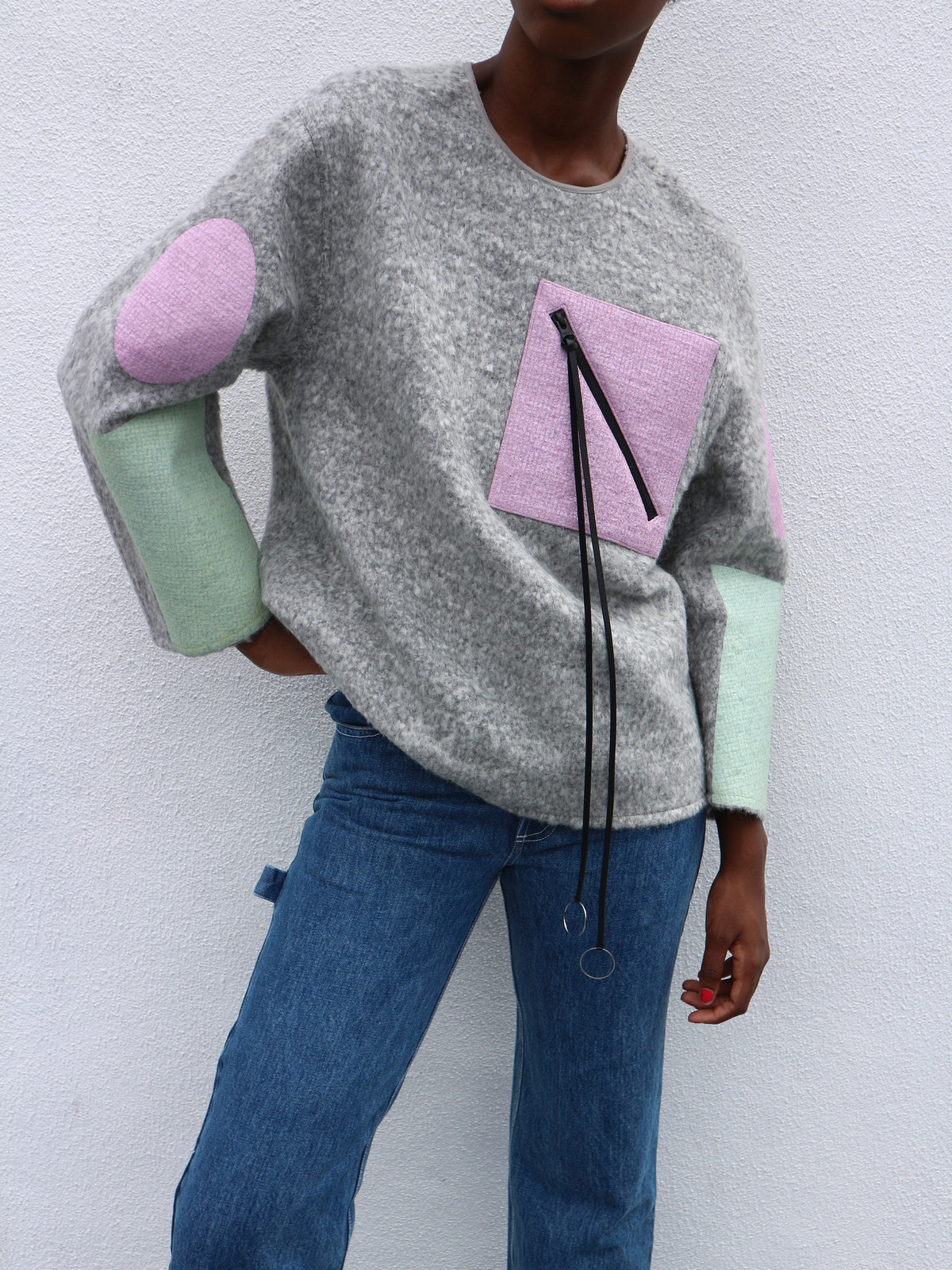 CF. Goldman - Patch Pullover - Image 1 of 4