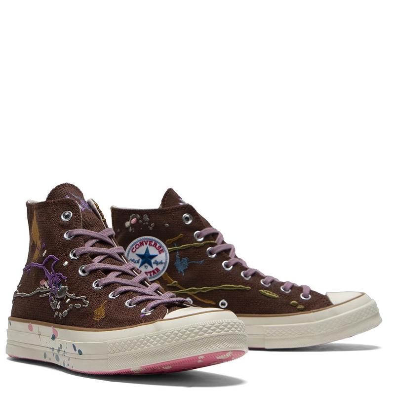 Converse x Bandulu Chuck 70 Hi sneakers - brown