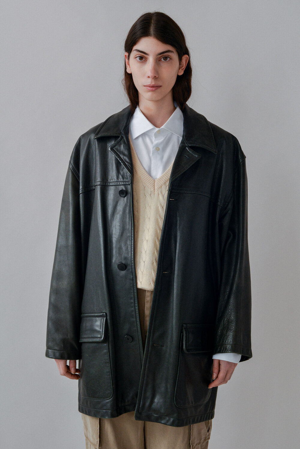 ジャケット・アウター 80's old coach leather hunting jacket COACH JACKET Light | old mountain