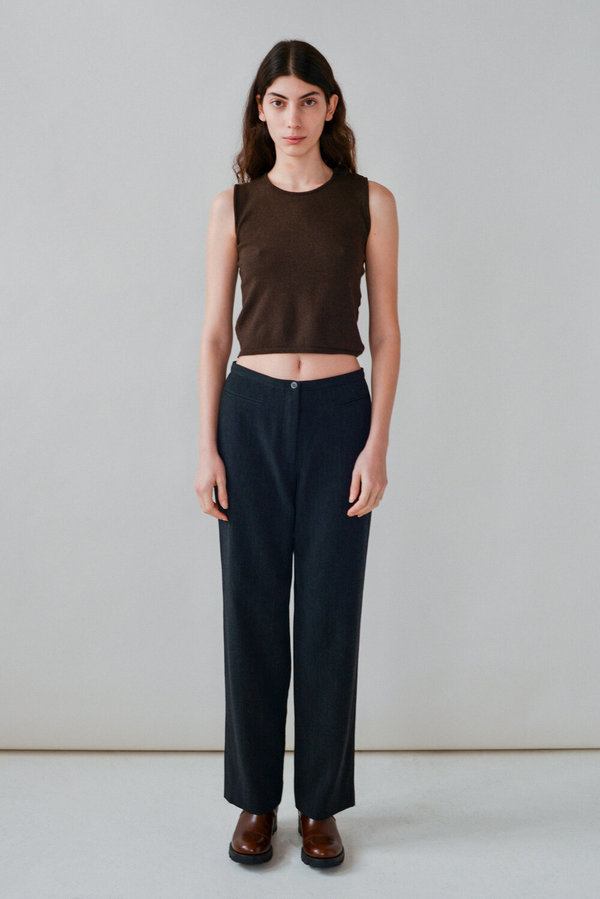 Miu Miu | Crop Sweater Tank Miu Miu | Crop Sweater Tank