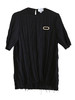 Collina Strada Crinkle Tee with Grommet Detail - Black - Thumbnail 3