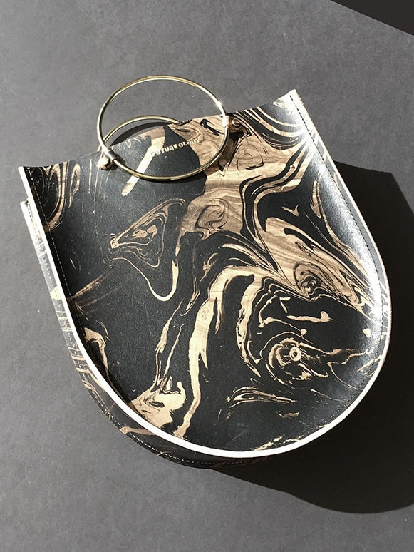 Future Glory Midi in Black Gold Marble Future Glory Midi in Black Gold Marble