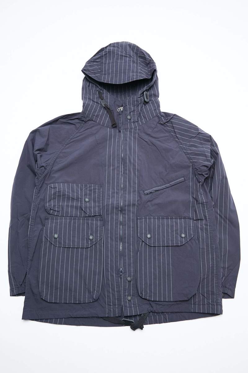 Engineered Garments Atlantic Parka - Dark Navy Nyco Gangster