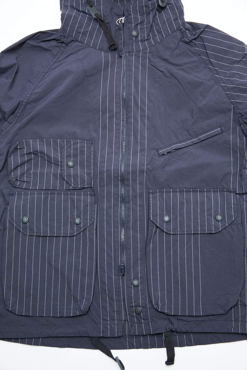 ジャケット・アウター Atlantic Parka-Nyco Gangster Stripe ENGINEERED GARMENTS (エンジニアードガーメンツ) Atrantic