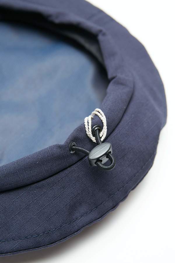 Engineered Garments Cotton Ripstop Beret - Dark Navy Engineered Garments Cotton Ripstop Beret - Dark Navy