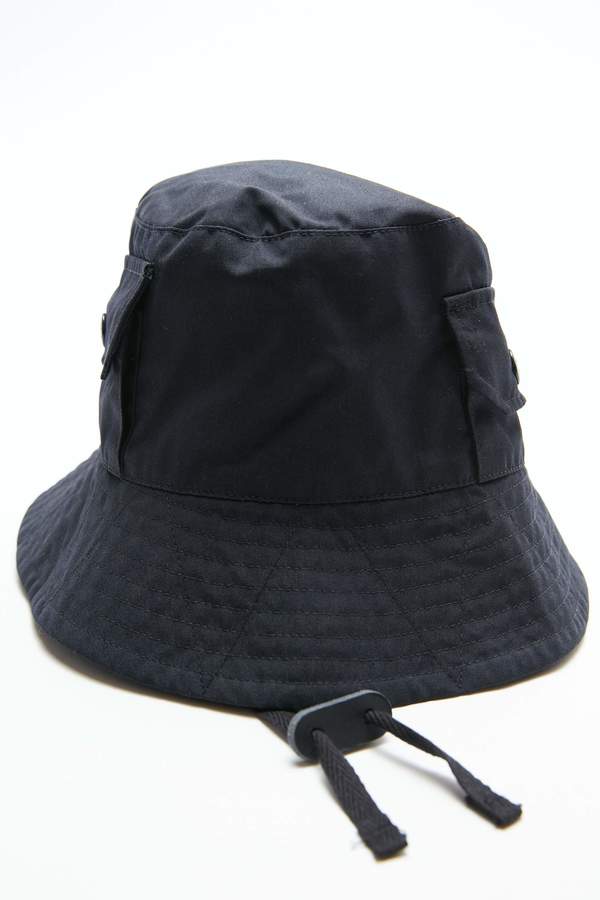 Engineered Garments PC Poplin Explorer Hat - Dark Navy | Garmentory