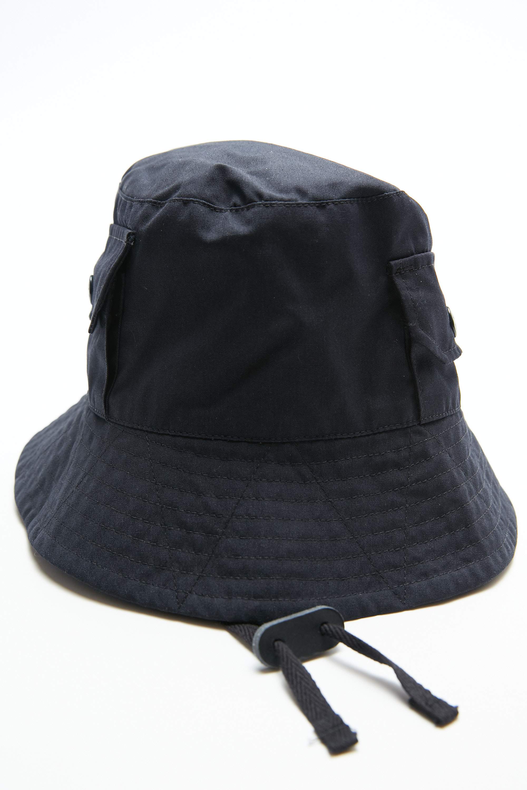 Engineered Garments PC Poplin Explorer Hat - Dark Navy | Garmentory